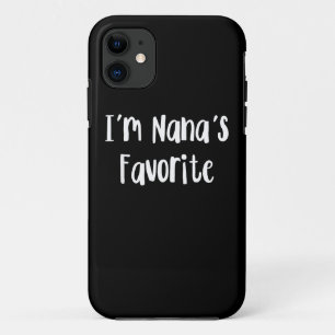 Funny Grandson Ich bin Nanas Liebling Case-Mate iPhone Hülle