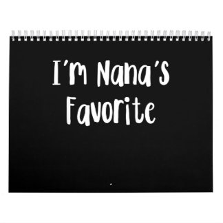 Funny Grandson | Ich bin Nanas Liebling Kalender