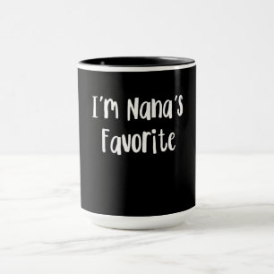 Funny Grandson Ich bin Nanas Liebling Tasse