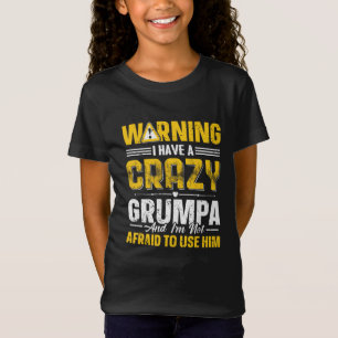 Funny Grandtochter Grumpa Wortart T-Shirt