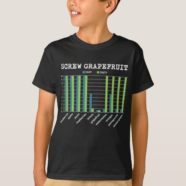 Funny Grapefruit Summer Frucht Ernährung Gewichtsv T-Shirt (Vorderseite)