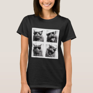 Funny Graphic Cat Fotobooth Selfie Funny _1 T-Shirt