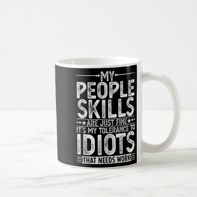 Funny Graphic for Men Adult Humor Sarcastic Kaffeetasse (Rechts)