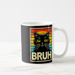 Funny Graphic Meme Cat Bruh for Boys Girls Kinder  Kaffeetasse