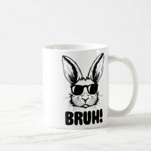 Funny Graphic Meme Ostertag Bunny Bruh for Men W Kaffeetasse