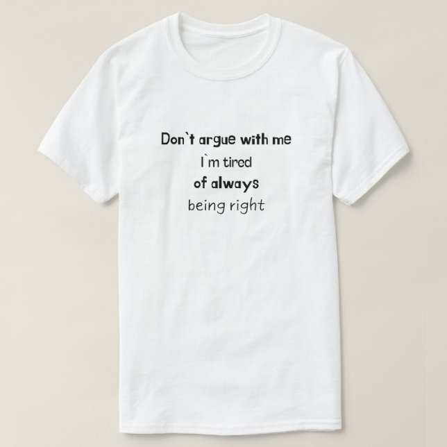 FUNNY GRAPHIC T - SHIRT (Design vorne)