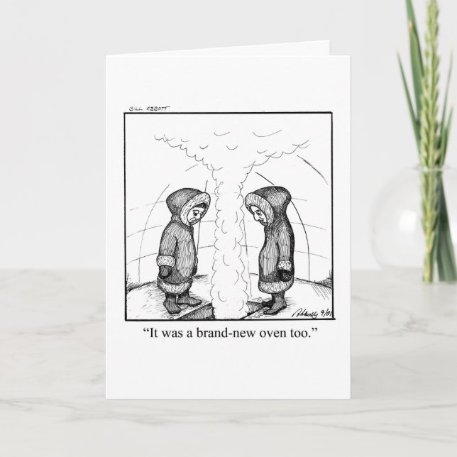 Funny gratuliert New Zuhause Card Karte (Vorderseite)