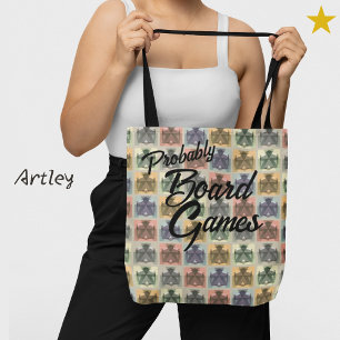 Funny Gray Pastel Meeple Schachbrett Board Game