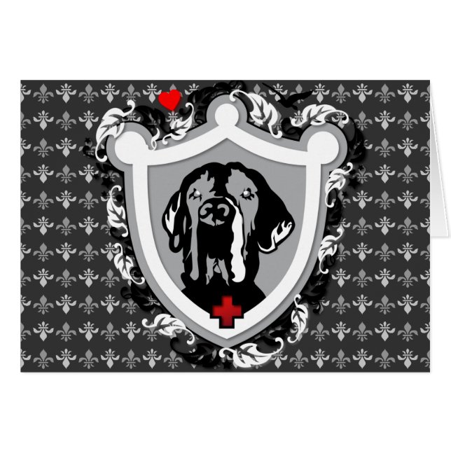 Funny Great Dane Ilios (Vorderseite (Horizontal))