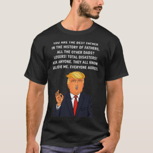 Funny Great Vater Donald Trump Fathers Day T-Shirt