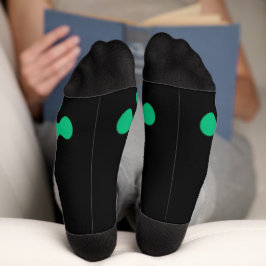 Funny green frosch leg Feet Socks Knee Tier Socken