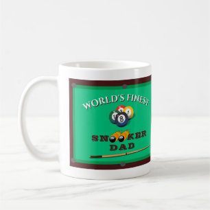Funny Green Pool Table Snooker Dad Father's Day Kaffeetasse