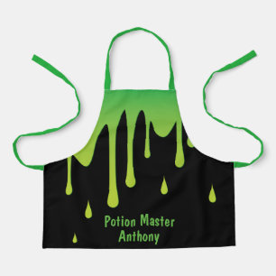 Funny Green Slime Poster Master Personalisiert Kid Schürze