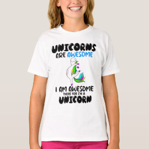 FUNNY Green UNICORN I bin ein Einhorn T-Shirt