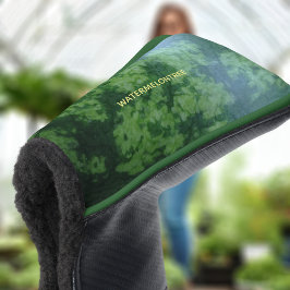 Funny Green Watermelon Lover Abstraktes Muster Golf Headcover