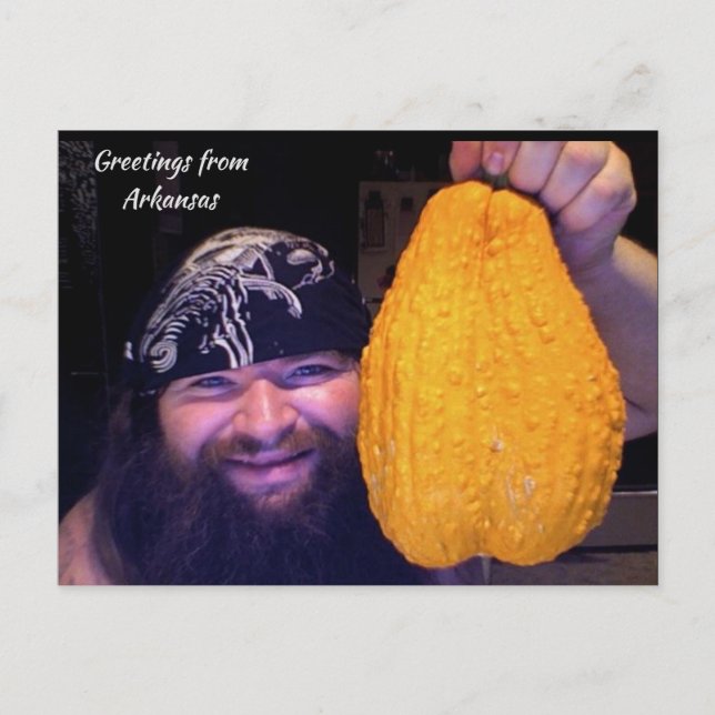 Funny Greetings from Arkansas Postkarte (Vorderseite)