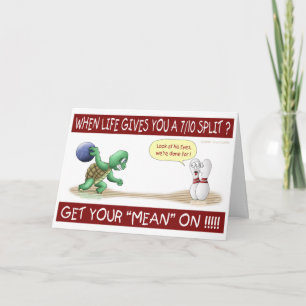 Funny Greycard: Schildkröte Gemein Karte