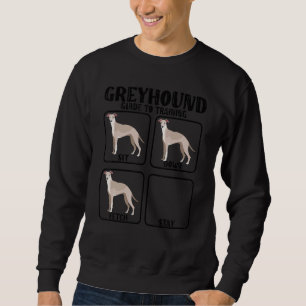 Funny Greyhound Whippet Hund Trainingsleiter für G Sweatshirt