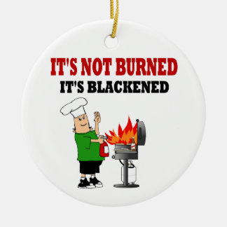 Funny Grill Koch Keramik Ornament
