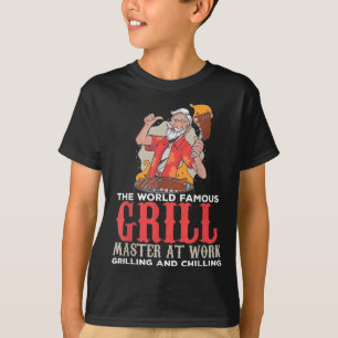 Funny Grill Master Grillen liebt Feinschmecker Koc T-Shirt
