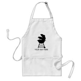 Funny Grill Pork Custom Text Grillen Vater Schürze