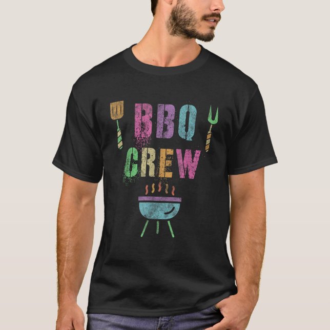 Funny GRILLEN CREW Grill Koch Cook Squad Cooking S T-Shirt (Vorderseite)