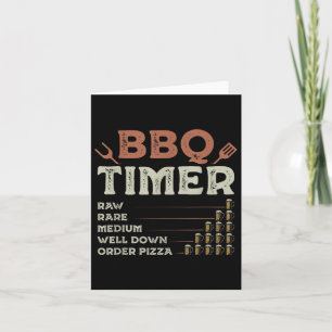 Funny Grillen Grill Koch Grillmeister Barbecue Lie Karte