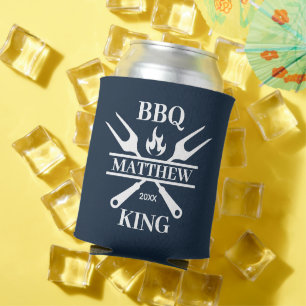 Funny GRILLEN Grill Master Personalisiert Barbecue Dosenkühler