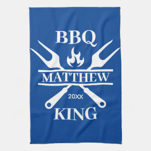 Funny GRILLEN Grill Master Personalisiert Barbecue Geschirrtuch