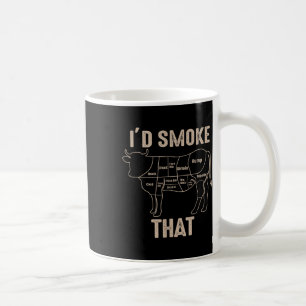 Funny Grillen Grilling Quote Cow Kaffeetasse