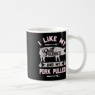 Funny Grillen Grilling Zitat Schwein gepulstes Sch Kaffeetasse