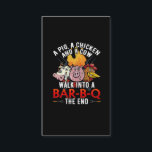 Funny GRILLEN Joke Pig Chicken Kuh Barbecue Spaß Visitenkarte<br><div class="desc">Funny GRILLEN Joke Pig Huhn Kuh Barbecue Spaß. Sommergrillsaison Geschenk für Grillmeister.</div>