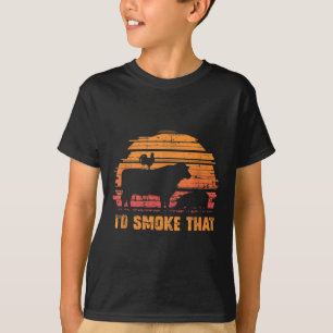 Funny Grillen Koch habe dieses Barbecue geraucht T-Shirt