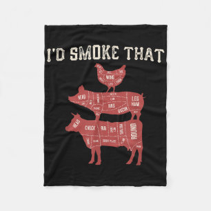 Funny Grillen Kuh Pig Hühnchen Grafische Frauen Mä Fleecedecke