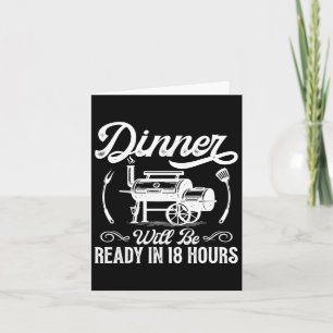 Funny Grillen Men Rauchen Meat Smoker Grillen Rbec Karte