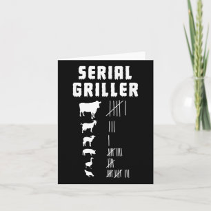 Funny Grillen Nachfüllen von Grillgrill - Serial G Karte