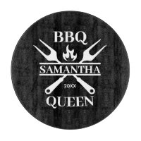 Funny GRILLEN Personalisiert Barbecue Queen Schürz
