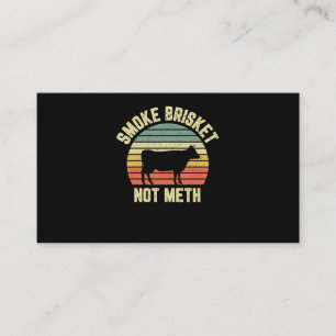 Funny Grillen Smoke Brisket Not Novelty Grilling Treuekarte