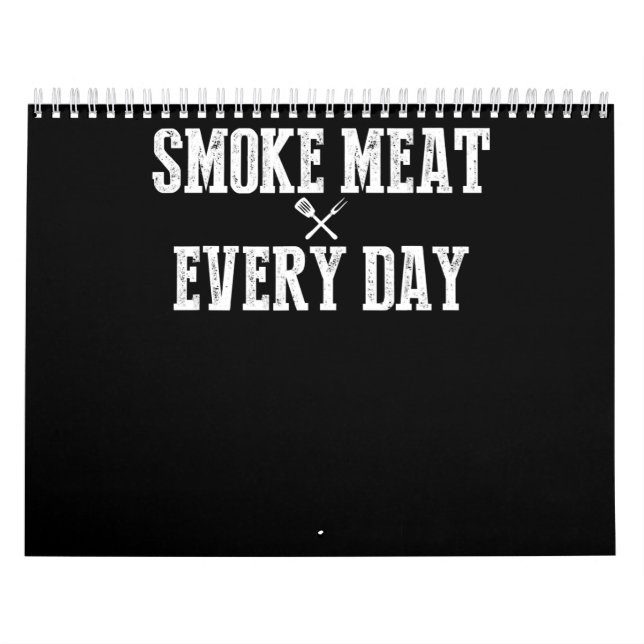 Funny Grillen Smoker Accessoire Pitmaster Vater Gr Kalender (Titelbild)