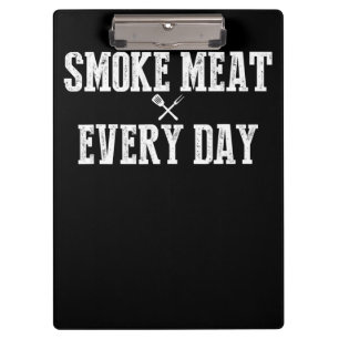 Funny Grillen Smoker Accessoire Pitmaster Vater Gr Klemmbrett