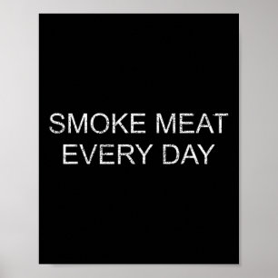 Funny Grillen Smoker Accessoire Pitmaster Vater Gr Poster