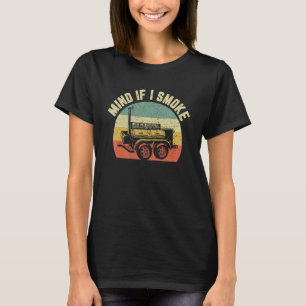 Funny GRILLEN Smoker Grillen Keks Retro Fleisch Sm T-Shirt