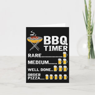 Funny Grillen Timer, Grill, Grill, Grillen Karte