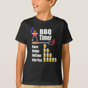 Funny Grillen Timer - Grill Grillgeschenk für Gril T-Shirt