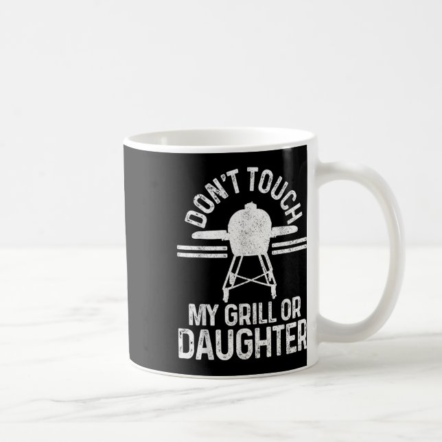 Funny Grillmaster Grillen Grill Koch Gift Kaffeetasse (Rechts)