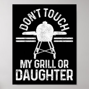Funny Grillmaster Grillen Grill Koch Gift Poster