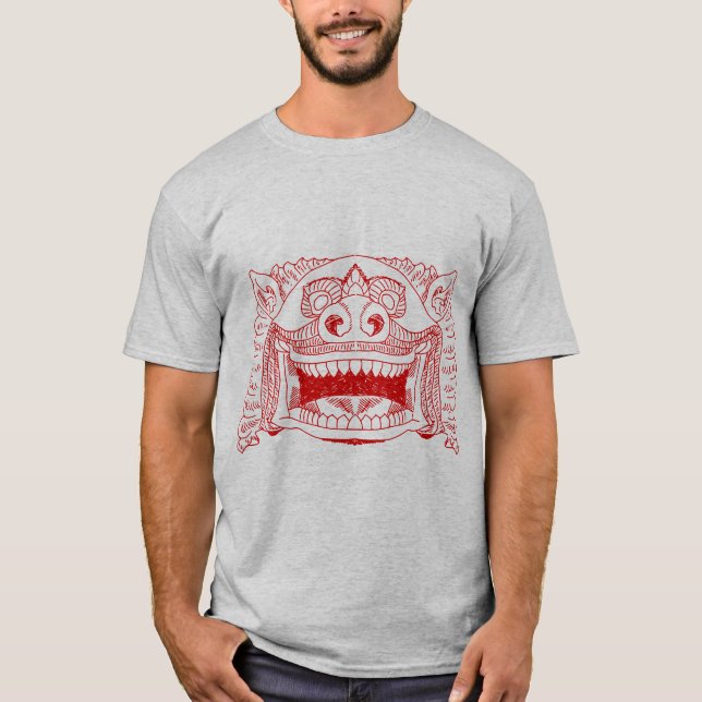 Funny Grinning Monkey Men's Graphic Tee - Artistic (Vorderseite)