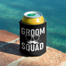 Funny Groom Squad Wedding Party Design