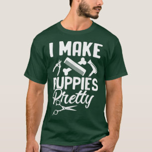 Funny Grooming Dog Groomer Geschenk für Frauen Män T-Shirt