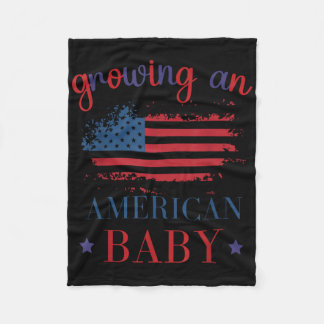 Funny Groove American Baby Pregnancy 4. Ju Fleecedecke